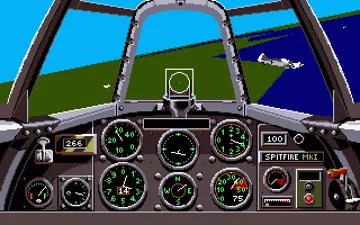 Their Finest Hour - The Battle of Britain_Disk2 screen shot game playing